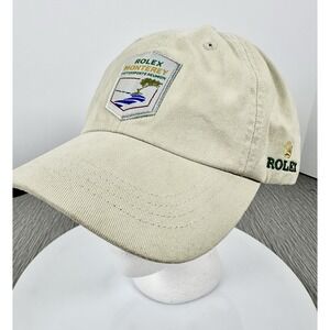 Rolex Monterey Motorsports Reunion 2021 Participant Hat RARE Collectors Adjustab